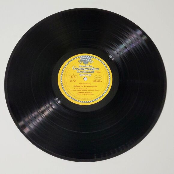 Eugen Mravinsky Tchaikovsky Symphony No. 5 In E Minor, Op 64 Vinyl LP DG VG+/EX - Picture 4 of 6